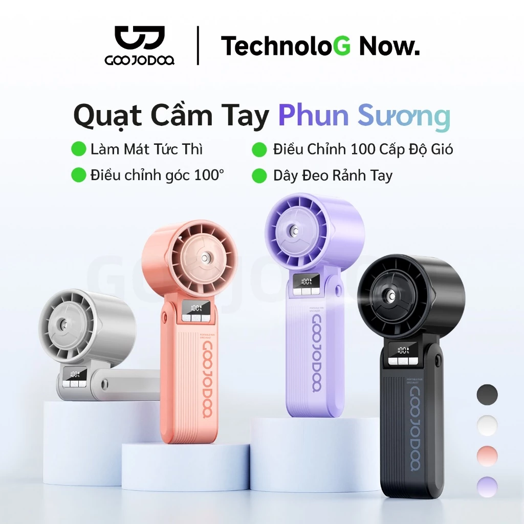 Bí quyết chọn quạt phun sương cầm tay đi du lịch biển không lo chảy nước dính bết